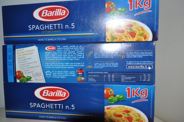 Макарон.Издел. BARILLA n. 5. Spaghetti, 1 кг.