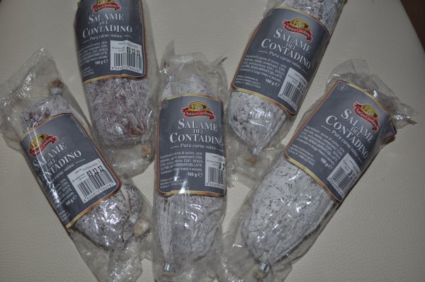 Салями-Salame del Contadino 160g.из Италии!
