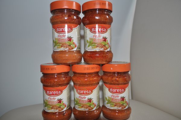 Соус BARESA- Pesto Rosso 190g.из Италии!