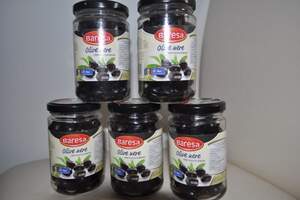 Маслины-BARESA-Olive nere denocciolate 125g. из Италии!