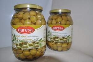 Оливки BARESA Olive verdi 950g. из Италии!