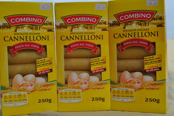PASTA CANNELLONI для начинки из Италии