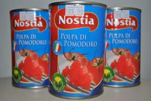 Помидоры консервированные Nostia Polpa di pomodoro из Италии