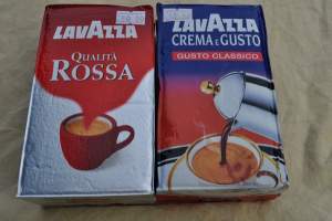 Кофе LAVAZZA ROSSA молотый из Италии