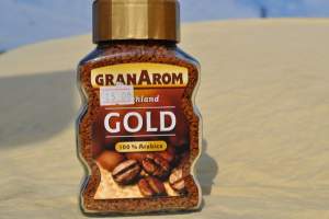 Кофе GRANAROM GOLD растворимый 100% Arabica из Италии