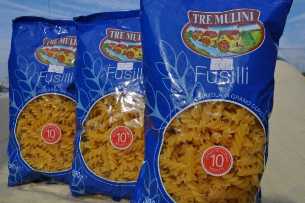 Макарон.Издел.TRE MULINI-Fusilli  10minuti из Италии