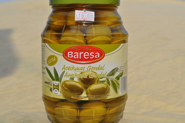 Оливки BARESA  Aceitunas Gordal крупные из Италии!